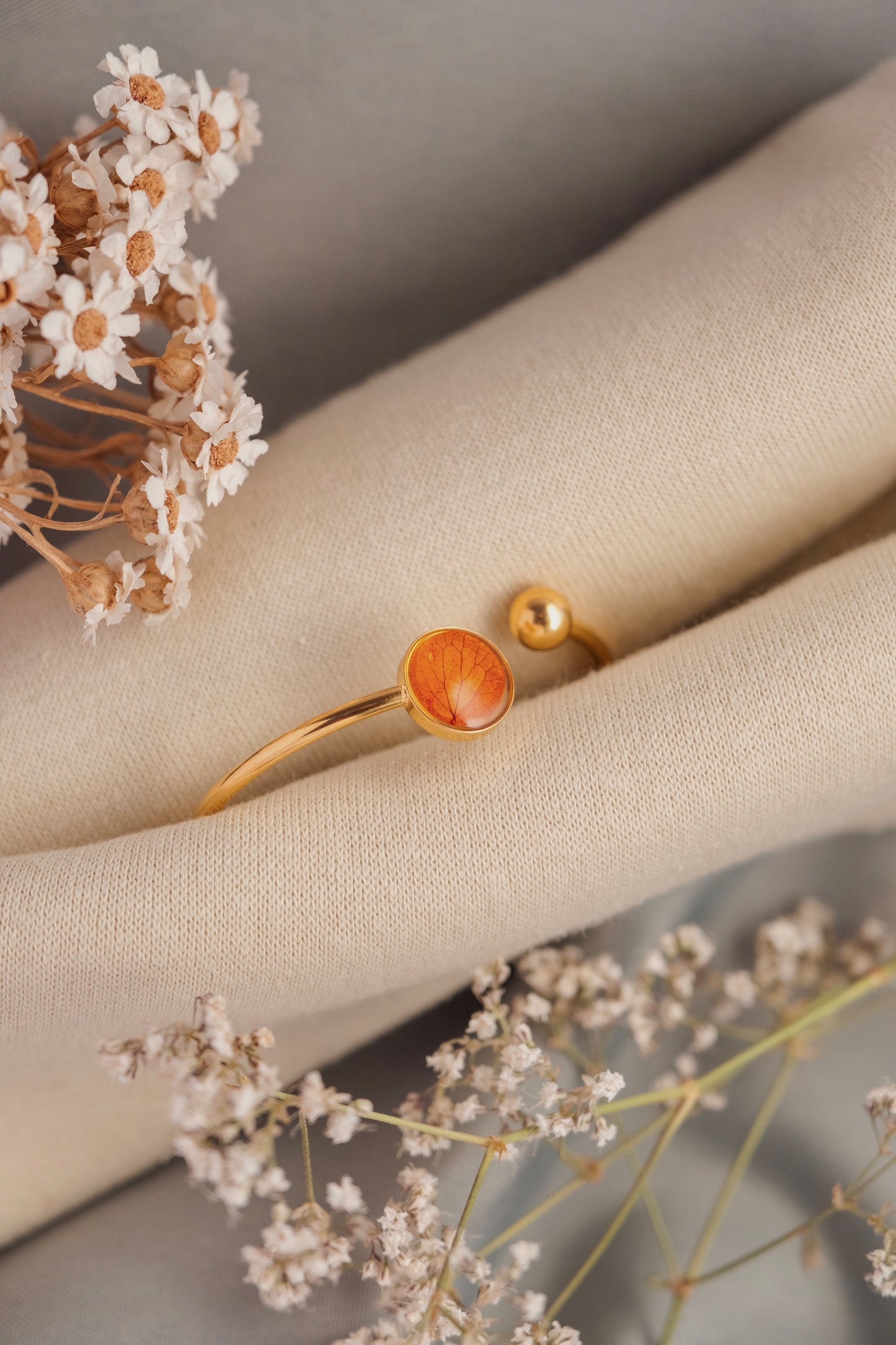 Bracciale Ortensia ambrata