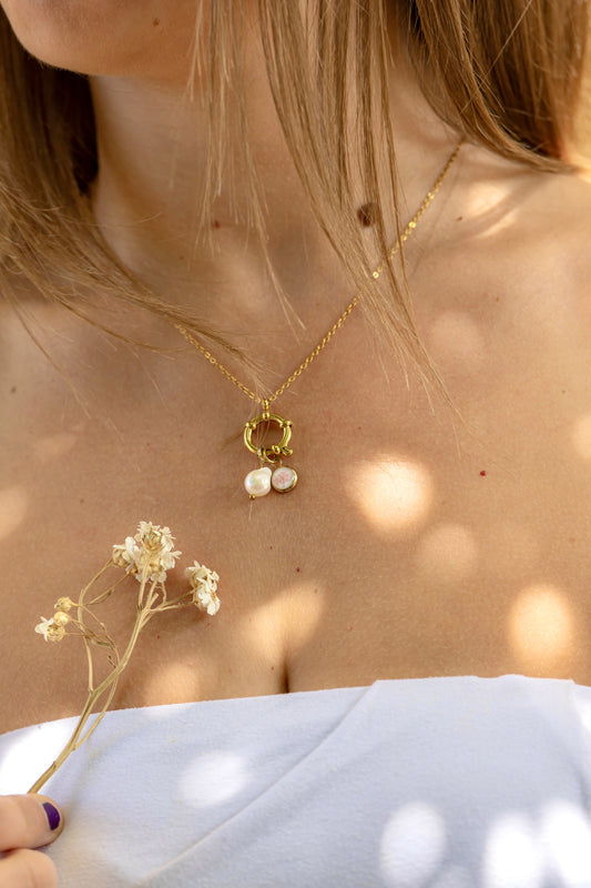 Collana Carota Selvatica (Pizzo della Regina Anna)