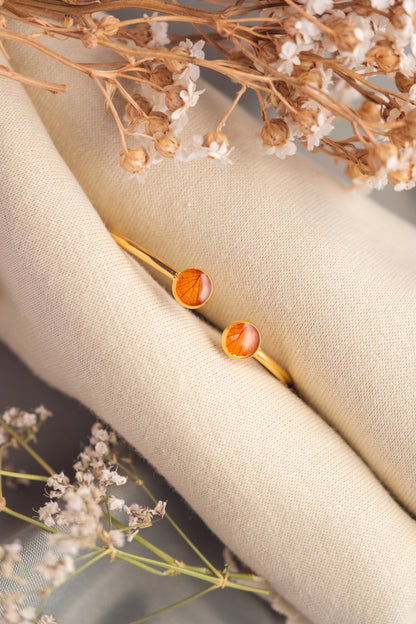 Bracciale Ortensia ambrata